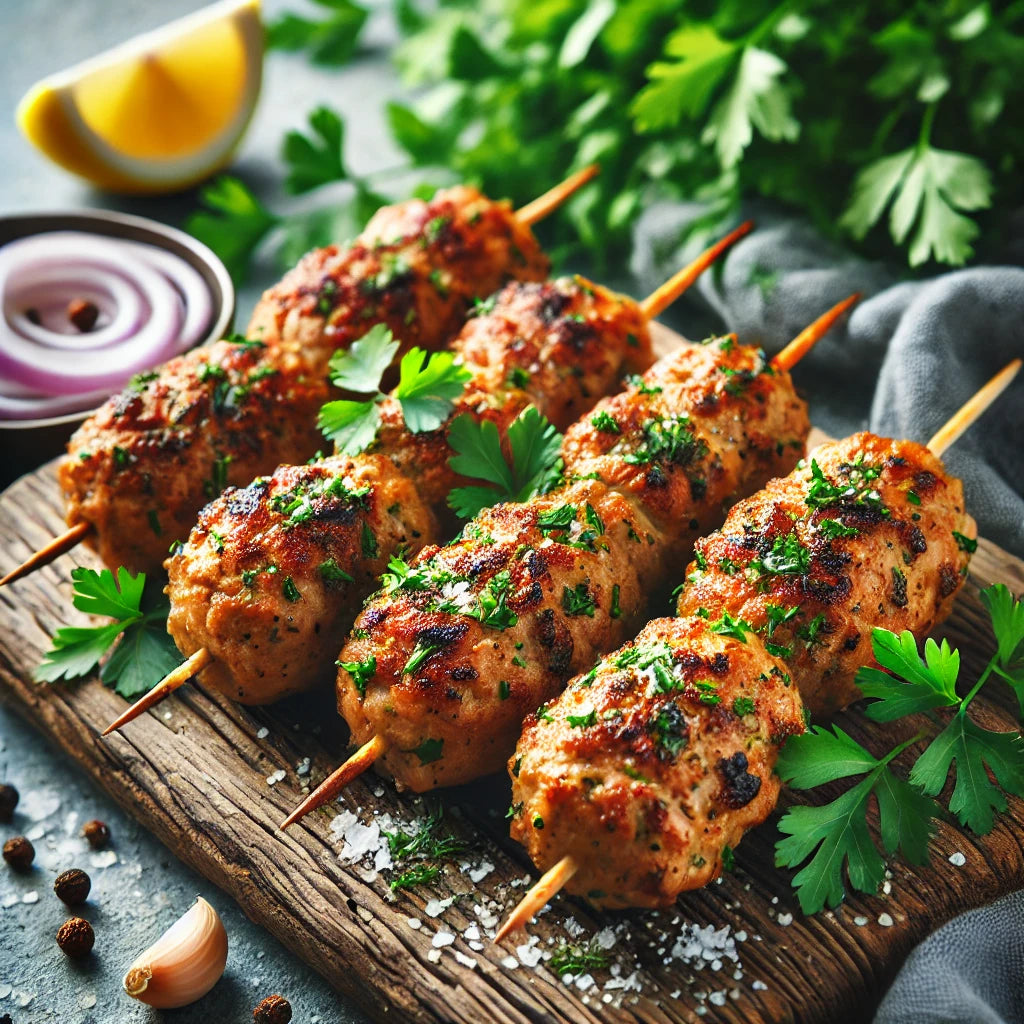Halal Chicken Kofta Kebab